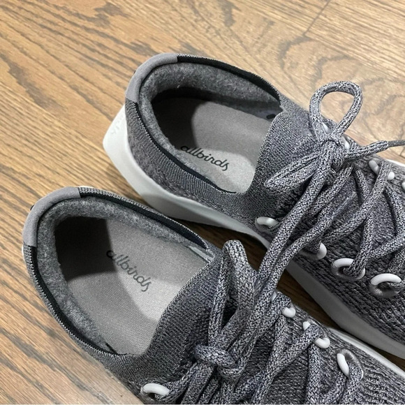 Allbirds Tree Dasher 2  Medium Grey (Light Grey Sole) Women size 10 - Picture 7 of 15